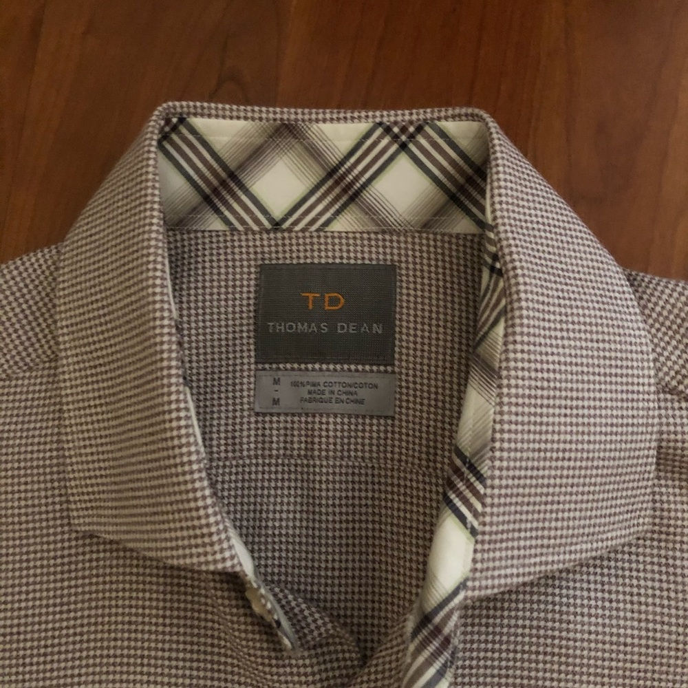 Thomas Dean Button Down Shirt - image 4